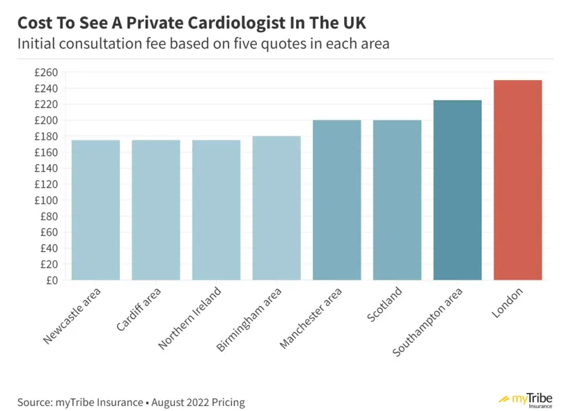 Average Cost To See A Private Consultant In The UK